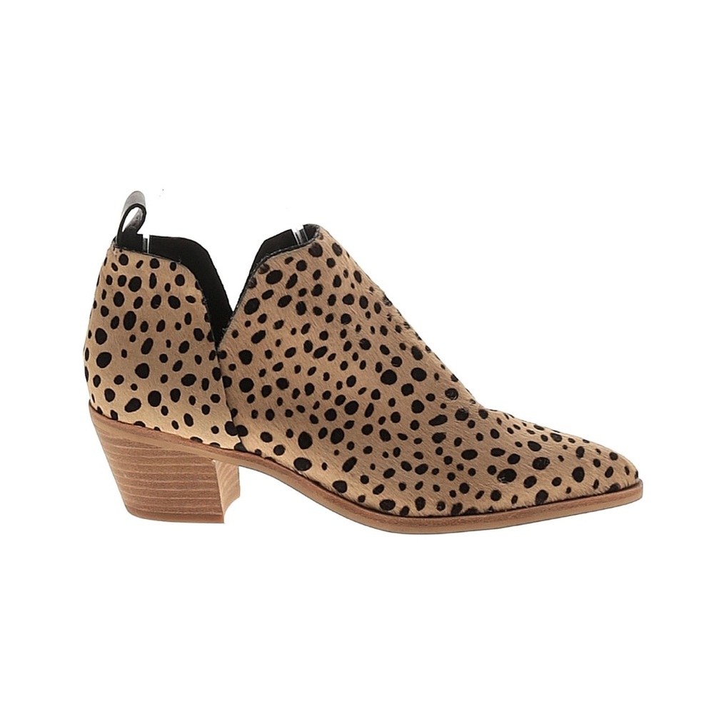 🐆 NWOT Dolce Vita Leopard Print Ankle Booties